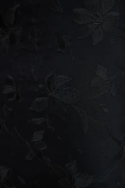 Dynamite Alana Embroidered Midi Skirt Black Cheap