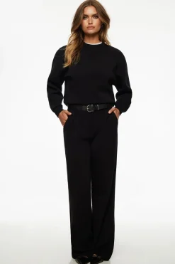 Dynamite Anywear Scuba Sweatshirt Black Online