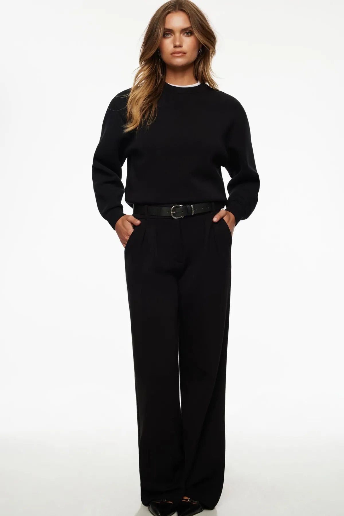 Dynamite Anywear Scuba Sweatshirt Black Online