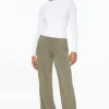 Dynamite Anywear Scuba Wide Leg Pants Gray Best