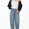 Dynamite Blair Barrel Leg Jeans Blue Sale