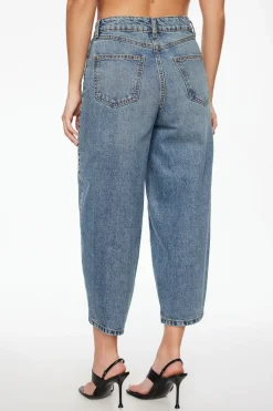 Dynamite Blair Barrel Leg Jeans Blue Sale