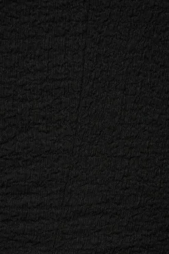 Dynamite Crewneck Textured Mini Dress Black Fashion