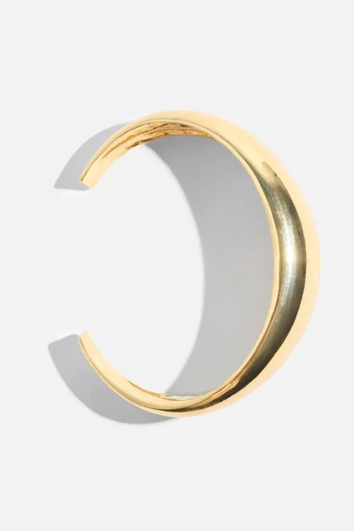 Dynamite Double Curved Cuff Bracelet Yellow Shop