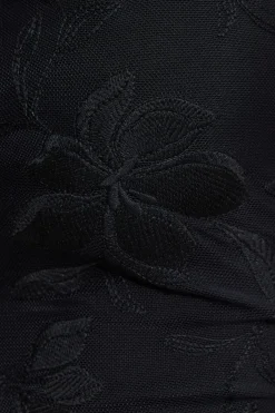 Dynamite Embroidered Tank Top Black Cheap