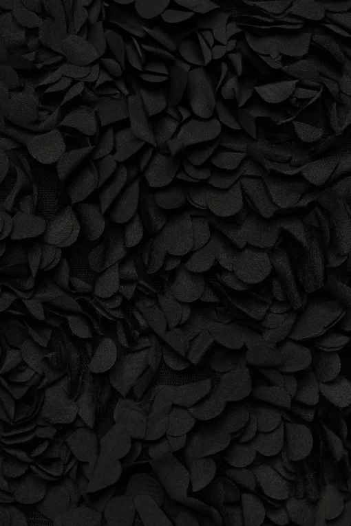 Dynamite Floral Appliqué Tube Top Black Sale