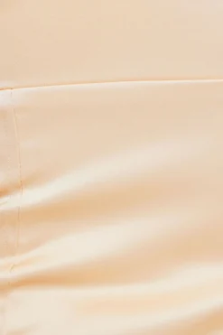 Dynamite Flyaway Satin Tank Top Brown Hot