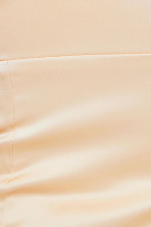 Dynamite Flyaway Satin Tank Top Brown Hot