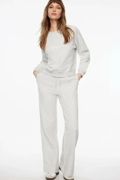 Dynamite French Terry Graphic Sweatshirt Gray Best