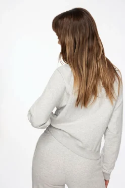 Dynamite French Terry Graphic Sweatshirt Gray Best