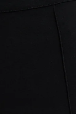 Dynamite Front Seam Flared Leggings Black Outlet