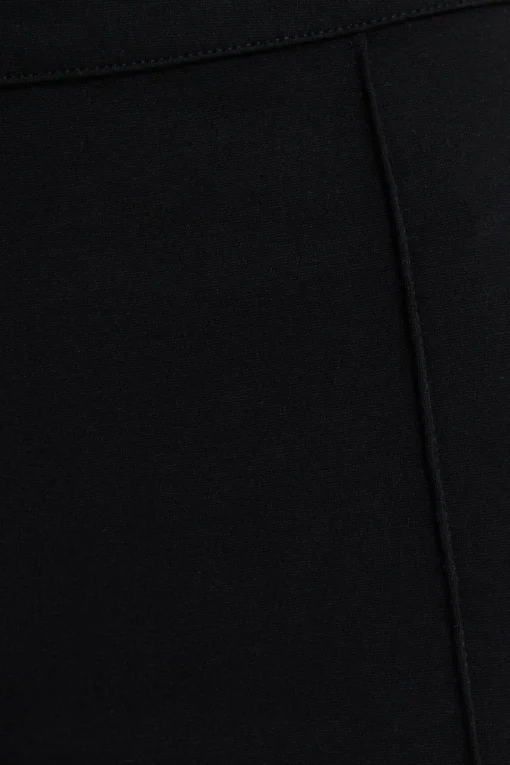 Dynamite Front Seam Flared Leggings Black Outlet