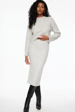 Dynamite Heavenlyarn™ Midi Skirt Gray Shop