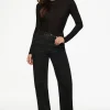 Dynamite Heidi Glitter Wide Leg Jeans Black Online