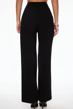 Dynamite High Waisted Wide Leg Pants Black Flash Sale