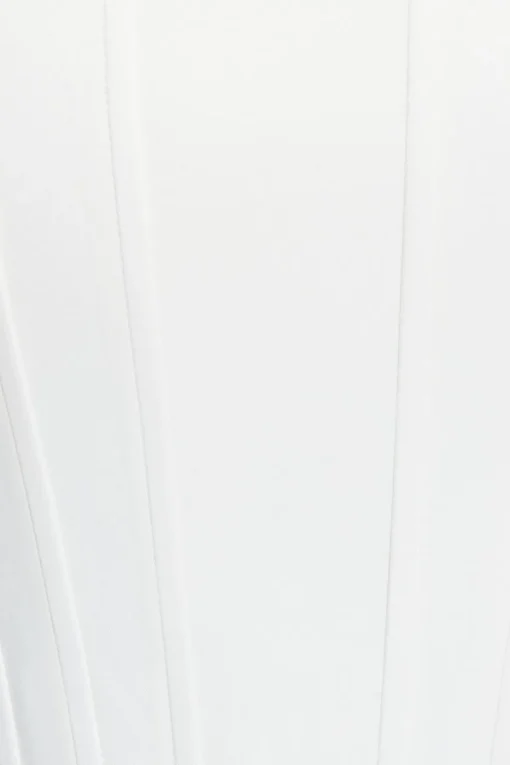 Dynamite Julia Satin Corset Top White New