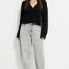 Dynamite June Horseshoe Jeans Black Cheap