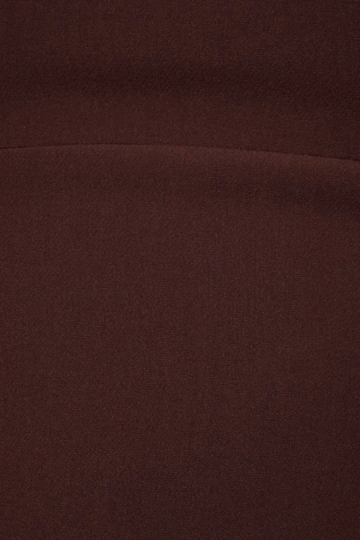 Dynamite Open Back Corset Top Burgundy Online