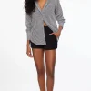 Dynamite Pleated Flare Shorts Black Clearance