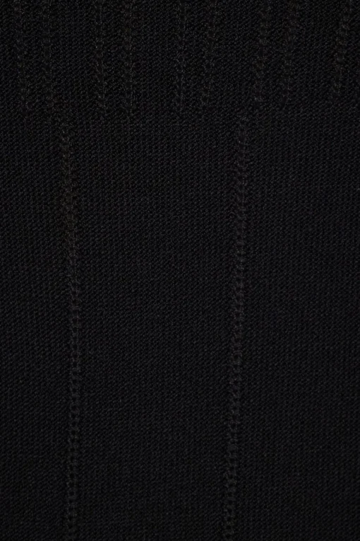 Dynamite Pointelle Babydoll Tank Top Black Clearance
