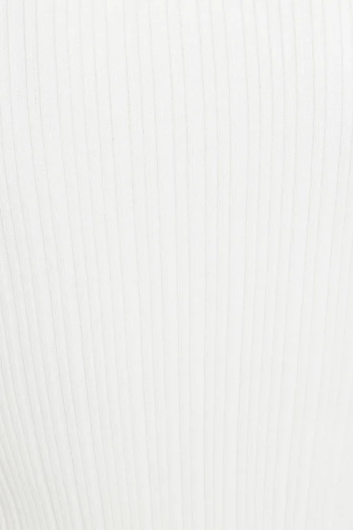 Dynamite Ribbed Flyaway Cardigan White Fashion