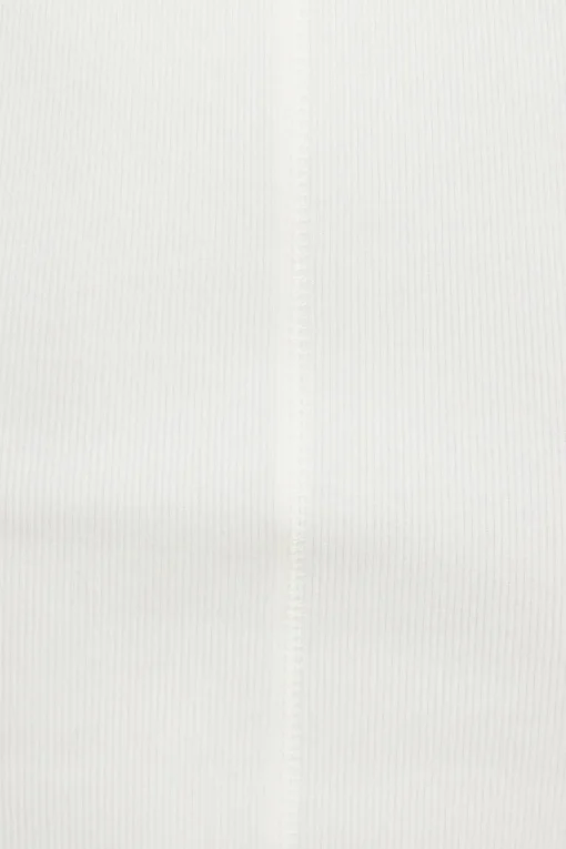Dynamite Ribbed Scoop Neck Tank Top White Outlet
