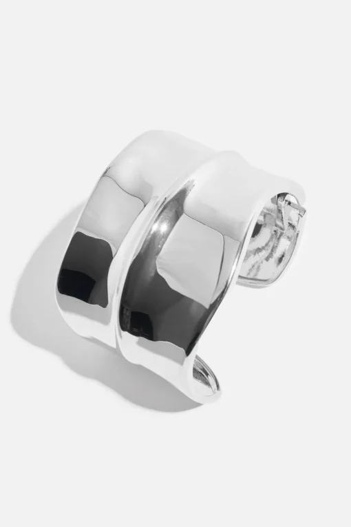 Dynamite Waveline Cuff Bracelet Grey Clearance