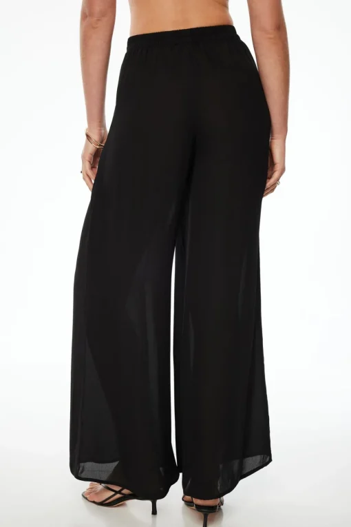 Dynamite Wide Leg Palazzo Pants Black Discount